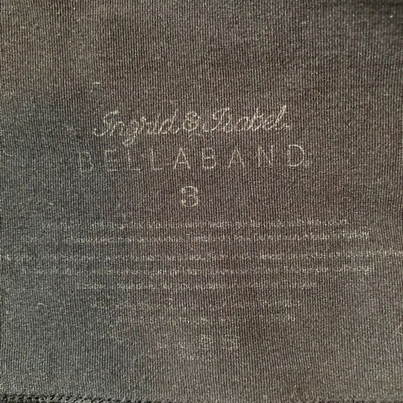 Ingrid & Isabel Black and White Maternity Bands - Picture 4 of 8